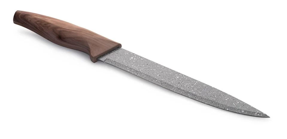 Kitchen knife with clipping path Stock Photos