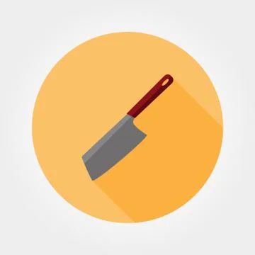 Kitchen knife icon Stock Illustration