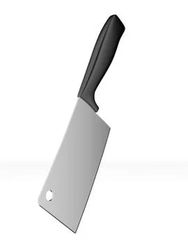 Kitchen knife Stock Illustration