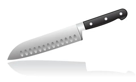 Kitchen knife Stock Illustration