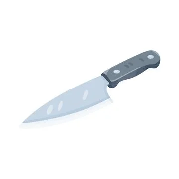Kitchen knife Stock Illustration