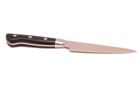 Kitchen knife isolated on white background Stock Photos