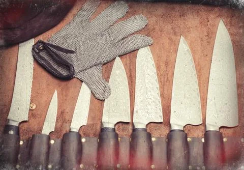 Kitchen knife Stock Photos