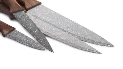 Kitchen knife set Stock Photos