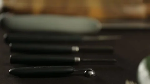 Kitchen Knifes Stock Footage 51446236