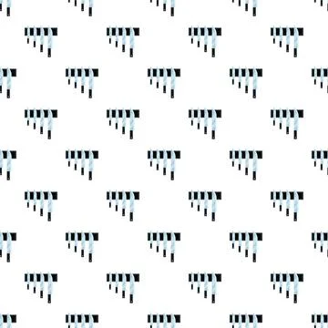 Kitchen knives pattern for culinary background wallpaper Stock Illustration