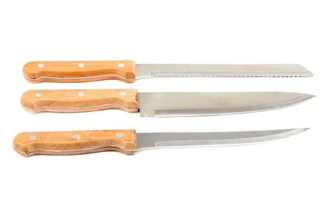 Kitchen knives Stock Photos
