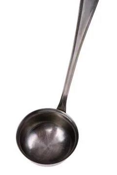 Kitchen ladle macro Stock Photos