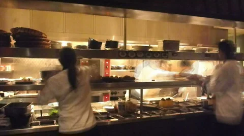 The Kitchen Line Stock Footage 646182