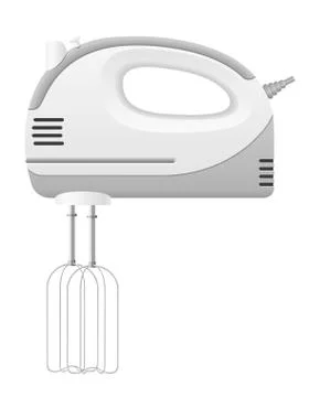 Kitchen mixer illustration Stock Illustration