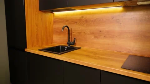 Kitchen modern 動画素材 153332441