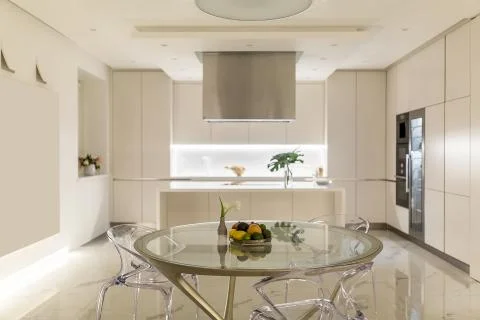 Kitchen in modern style Stock-Fotos