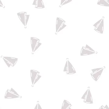 Kitchen napkin glyph vector seamless pattern Stock Illustration