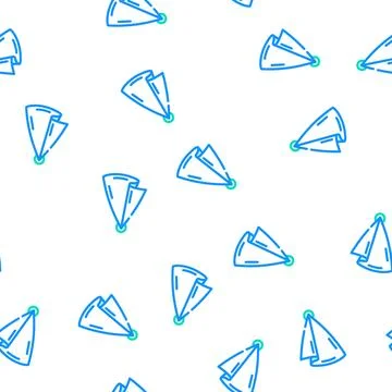 Kitchen napkin vector seamless pattern Stock Illustration