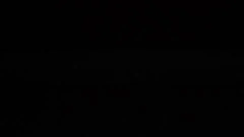Kitchen neon light on in the night. modern bright lights Video stock 202133993