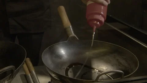 Kitchen Oil 스톡 동영상 163082308