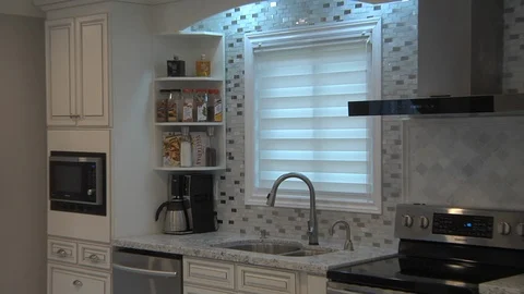 Kitchen, Open concept design Stock Footage 111496993