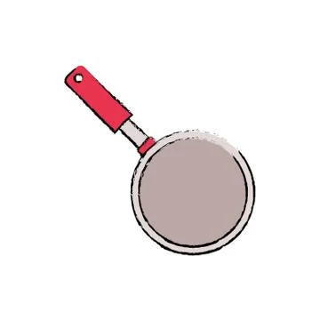 Kitchen pan cookware Stock Illustration