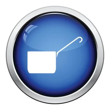 Kitchen pan icon Stock Illustration