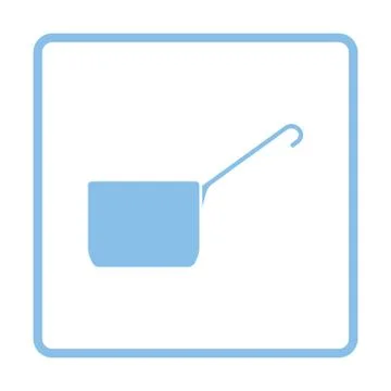 Kitchen pan icon Stock Illustration