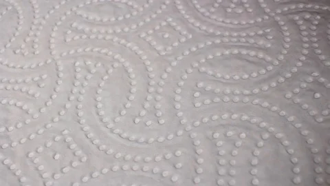 Kitchen paper towels rotating pattern macro texture background backdrop footage Stock Footage 91381112