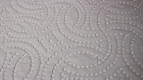 Kitchen paper towels rotating pattern macro texture background backdrop footage Stock Footage 91381170