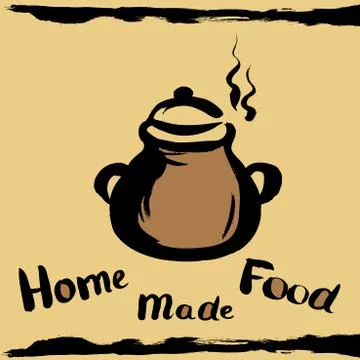 Kitchen pot Stock Illustration