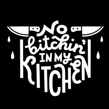 Kitchen Print Stock Illustration