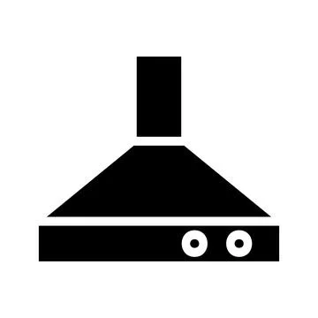 Kitchen Range Hood Icon. Concept of Clean Air and Ventilation. Stock-Illustration