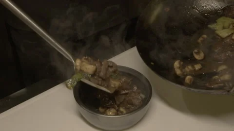 Kitchen ready meal 스톡 동영상 163082348