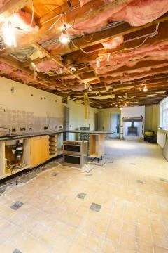 Kitchen refit Stock Photos