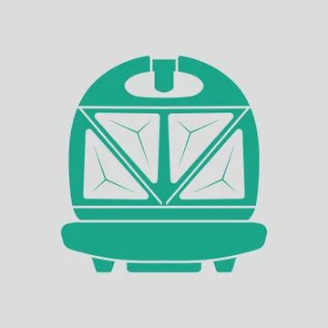Kitchen sandwich maker icon Stock Illustration