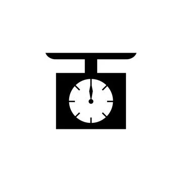 Kitchen scale icon. Elements of kitchen tools icon. Premium quality graphic Stock Illustration