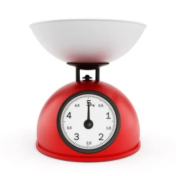 Kitchen scale Stock Illustration