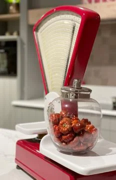 Kitchen scale Stock Photos