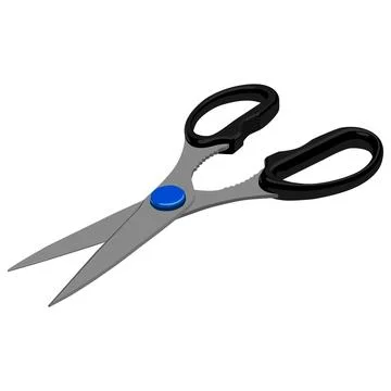Kitchen Scissor Stock Illustration