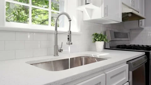 Kitchen Sink Dolly In 120fps Stock Footage 214472988