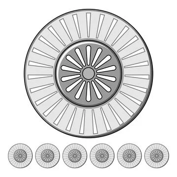 Kitchen sink drain cartoon vector graphic Stock Illustration