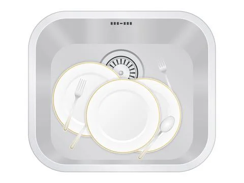 Kitchen sink Stock Illustration