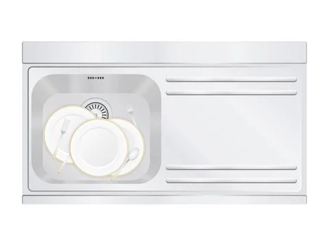 Kitchen sink Stock Illustration