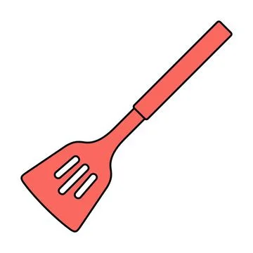 Kitchen spatula icon Stock Illustration