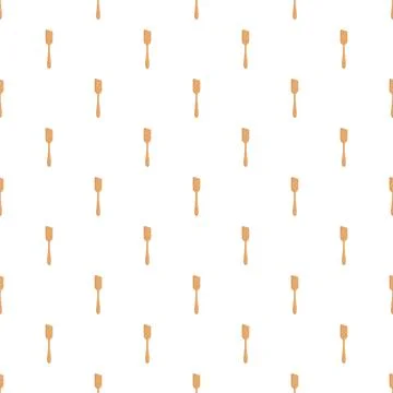 Kitchen spatula pattern demonstrating cooking utensils background Stock Illustration