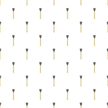 Kitchen spatula tools creating repeating pattern design イラスト素材