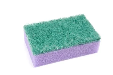 Kitchen sponge for dishes Stock Photos