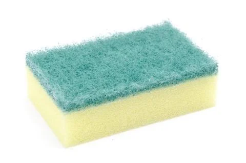 Kitchen sponge for dishes Stock Photos