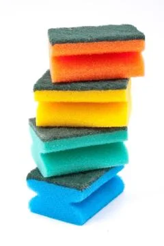 Kitchen sponges Stock Photos