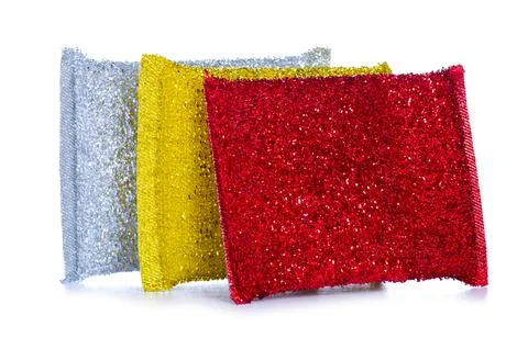 Kitchen sponges scrub Stock Photos