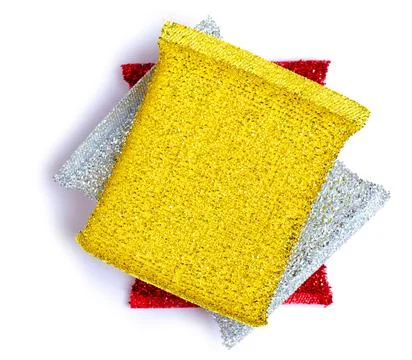 Kitchen sponges scrub Stock Photos