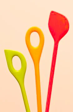 The Kitchen Spoon Trio Stock Photos