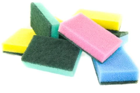 Kitchen spunges Stock Photos